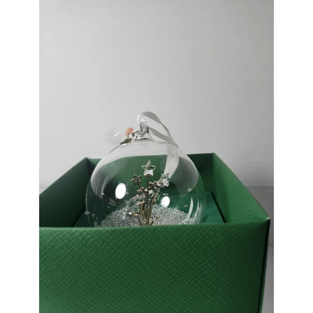SWAROVSKI Holiday Christmas Annual Edition Ball Ornament 2024 Open Box